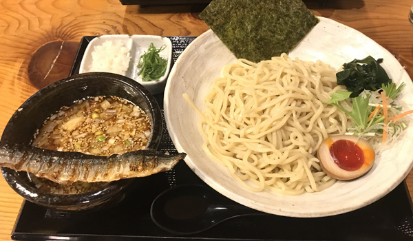 さんまつけ麺／980円